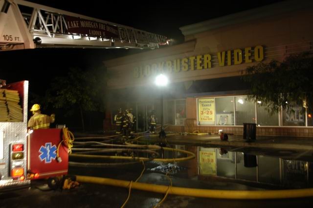 Blockbuster Video Fire In June, 2005